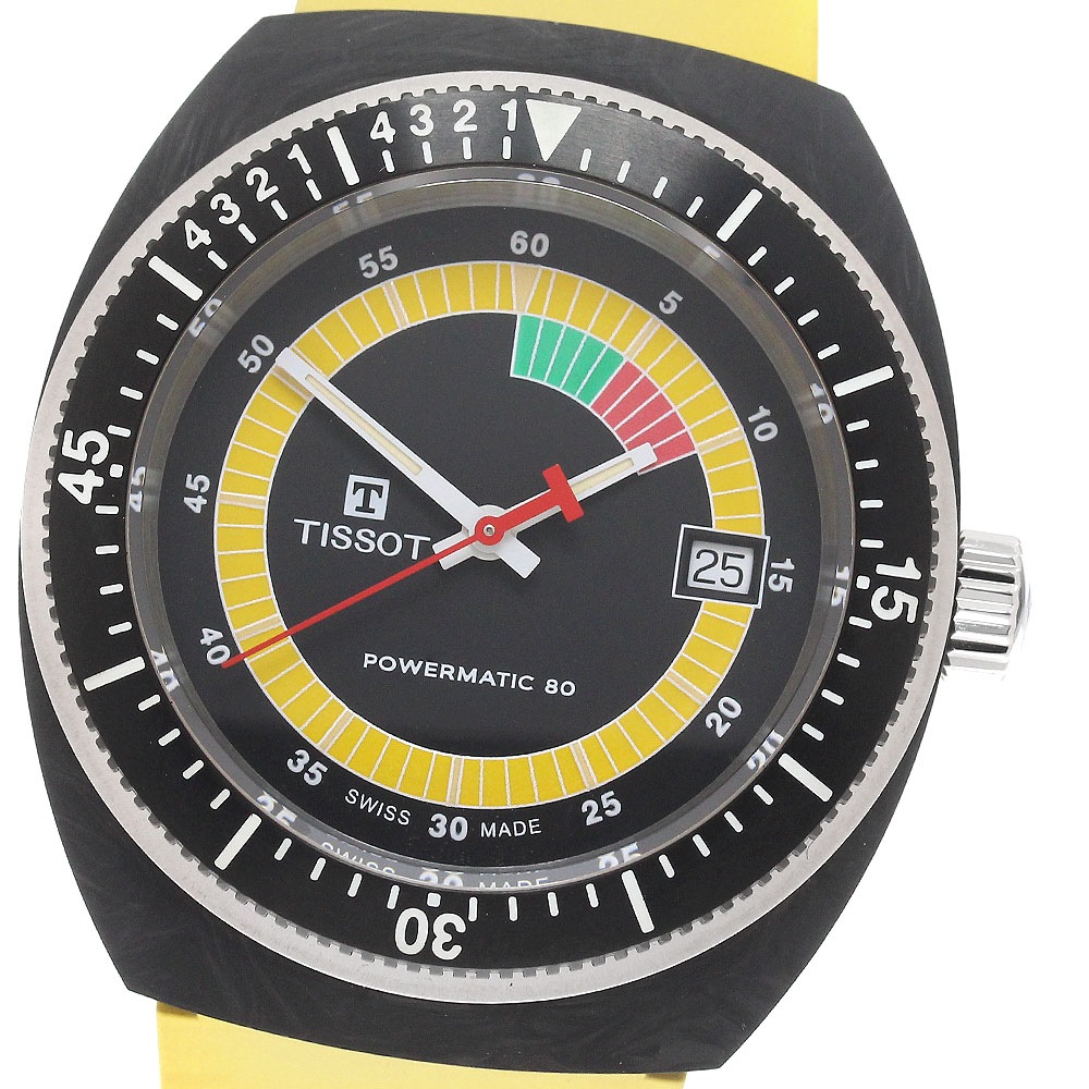 ティソ TISSOT T145.407.97.057.00 シデラル パワーマティック80 デイト 自動巻き メンズ 内箱付き_944961【中古】