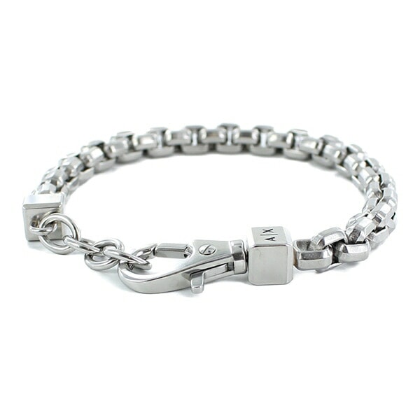 アルマーニエクスチェンジ メンズ ブレスレット シルバー アクセサリー 男性 ブランド アクセ AXG0045040 ブランド 誕生日プレゼント ポイント消化