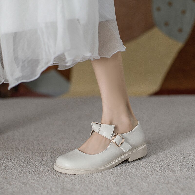 スモールサイズレディースシューズ3132シングルシューズレディースサマーフラットボトムブリティッシュ