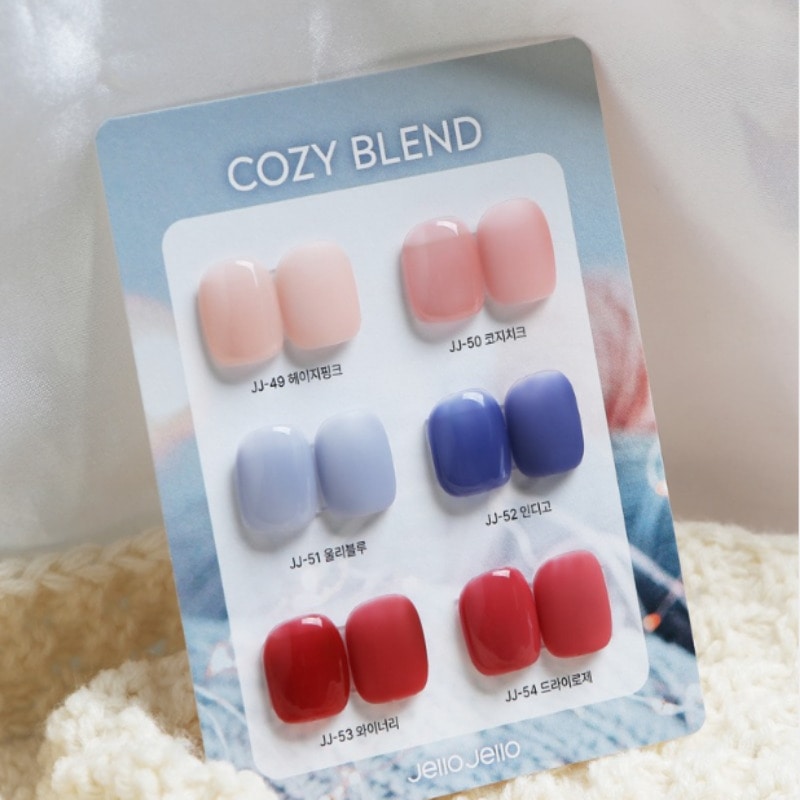 JELLO JELLO / COZY BLEND Syrup gel 6 Set / Nail