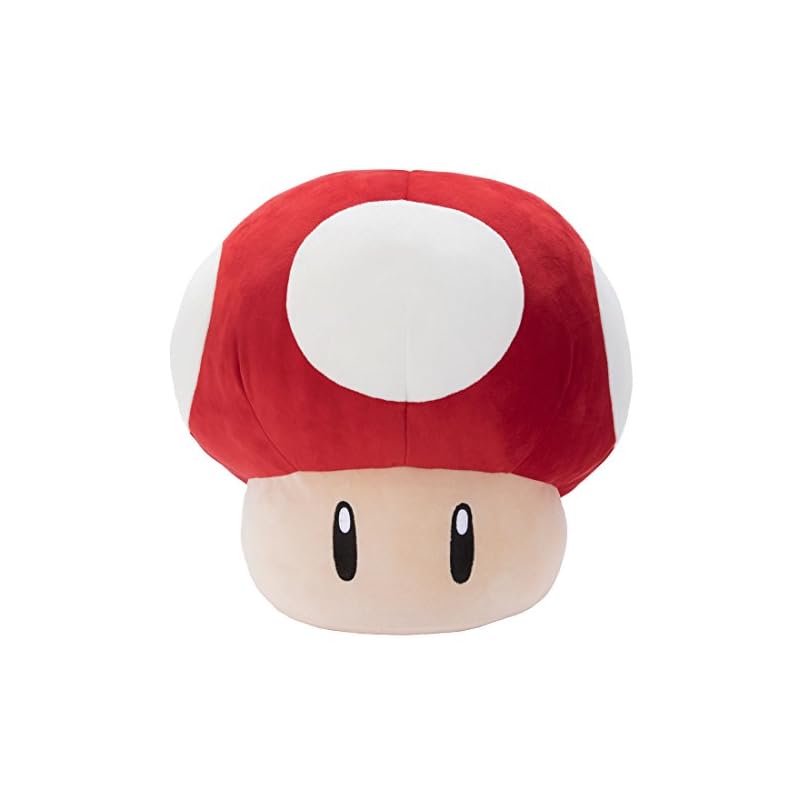 マリオカート Mocchi-Mocchi-Game style ダッシュキノコ ぬいぐるみ 高さ約33cm