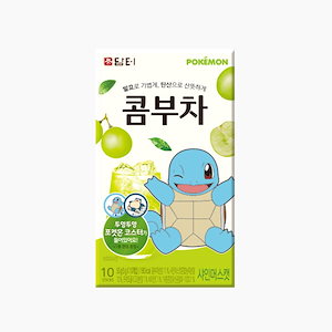 Qoo10] ダムト [新発売] ポケモンコンブチャ 5g x
