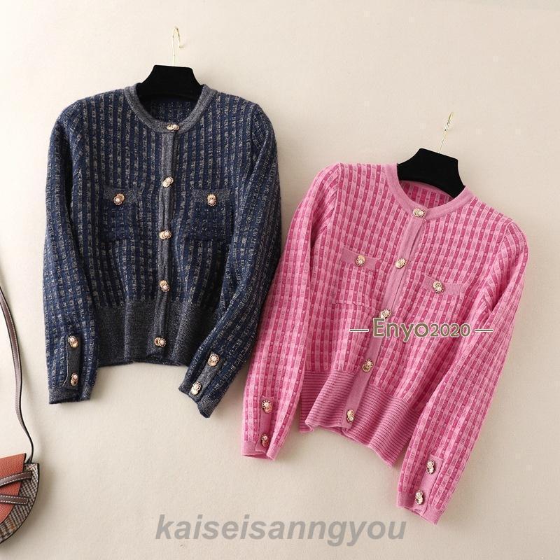 安い商品 今日だけ カーディガン レディース 長袖 オフィス チェック柄 真珠 ニット 可愛い 通勤 キレイめ 前開き 羽織り 春 秋 冬 入園式 入学式 発表会 デート ギフトポイント