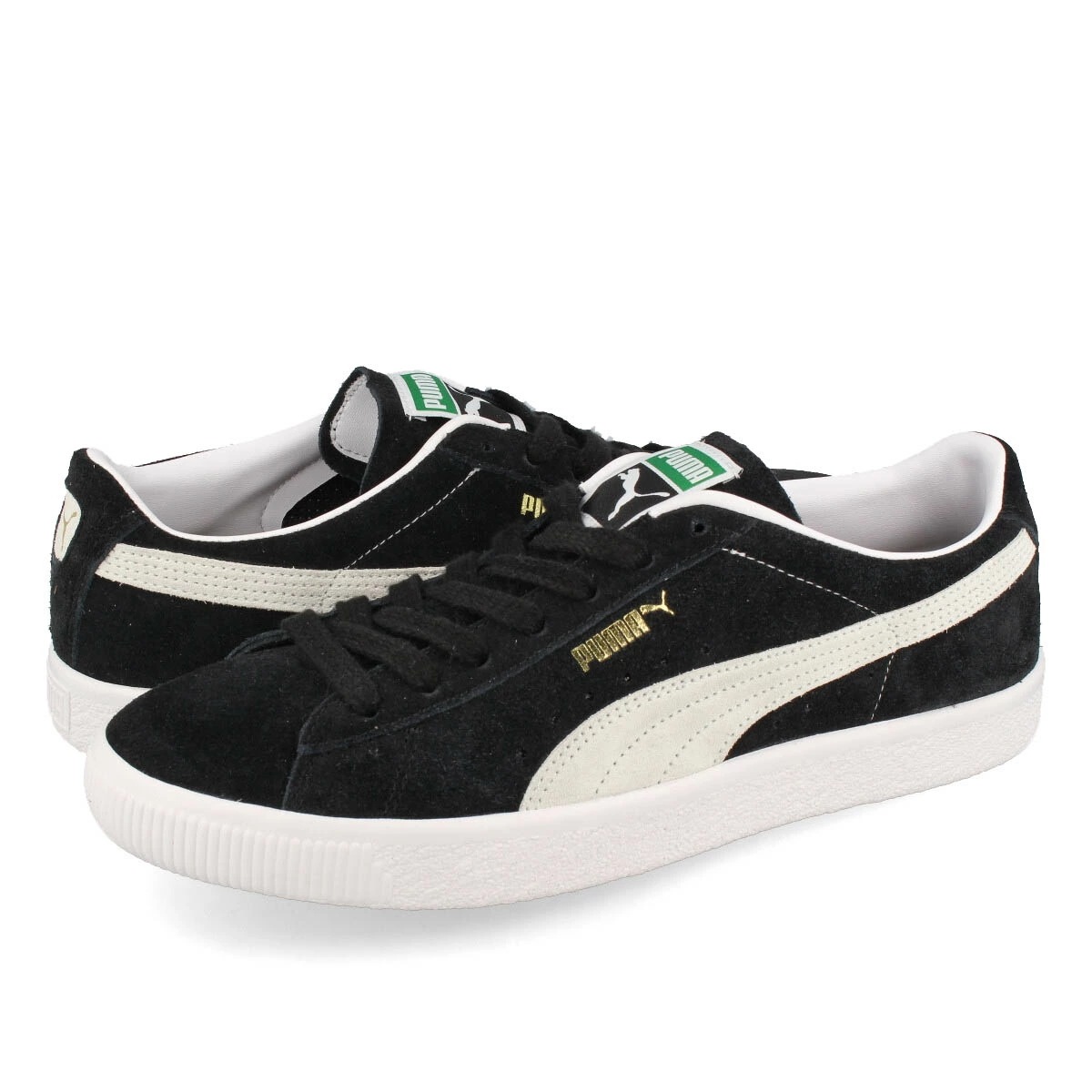 SUEDE VTG BLACK/WHITE