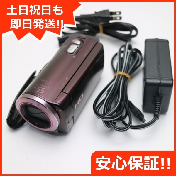 良品HDR-CX270V ボルドーブラウン デジビデ SONY デジタルビデオカメラ 106