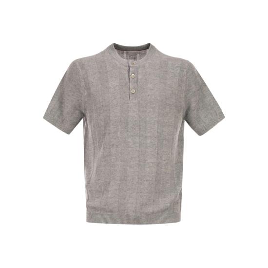BRUNELLO CUCINELLI Men Polo Shirts M2L707801 CYZ16 GREY