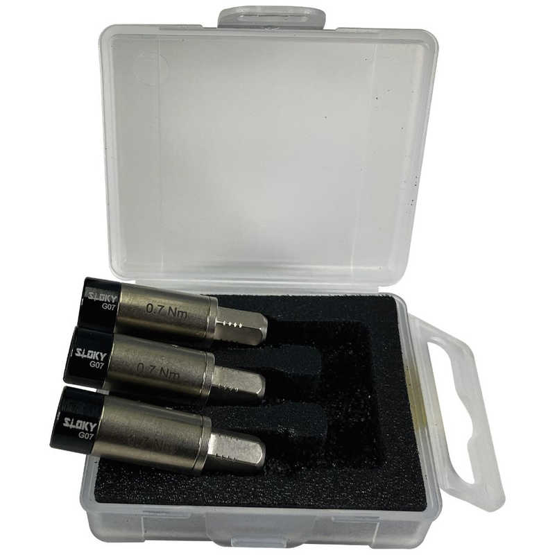 SLOKY　3本組 トルクアダプター0.5Nm　TOK-12-10-0.5