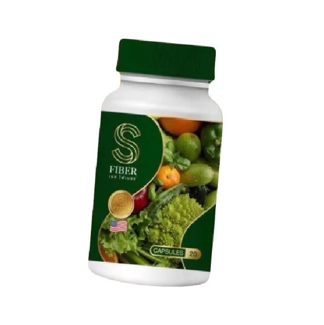 [2個セット]S Fiber（エスファイバー) 自然のチカラですっきり美腸習慣 20カプセル×2