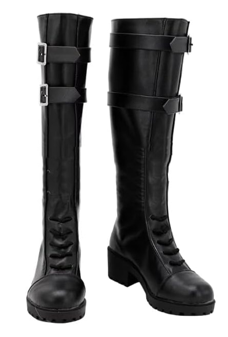 コスプレ靴 ローレン イロアス バーチャル YouTuber Vtuber 変装用 下駄 シューズ 長靴 コスプレ クリスマス ハロウィン