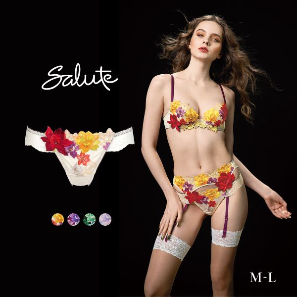 ワコール Wacoal サルート Salute 30G Tバックショーツ ML ソング バックレース