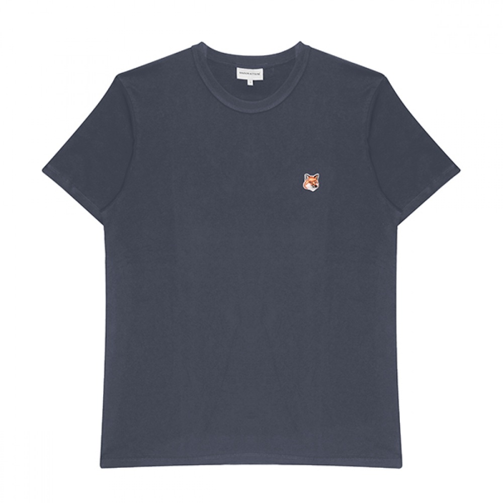 メゾンキツネ LM00104KJ0008 P476 フォックスヘッドパッチメンズ半袖Tシャツ