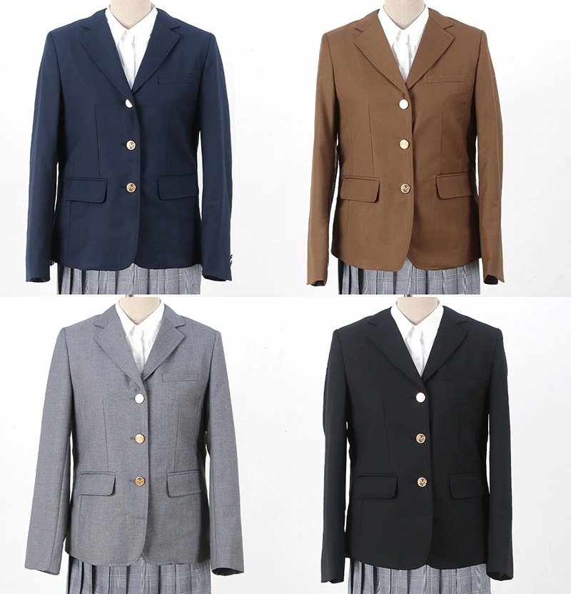 スクールブレザー ジャケット 制服 ブレザー 学校制服 女子制服 学生服 トップス 高校生 中学生 文化祭 入学式 卒業式 上着 コスプレ コスチューム 衣装