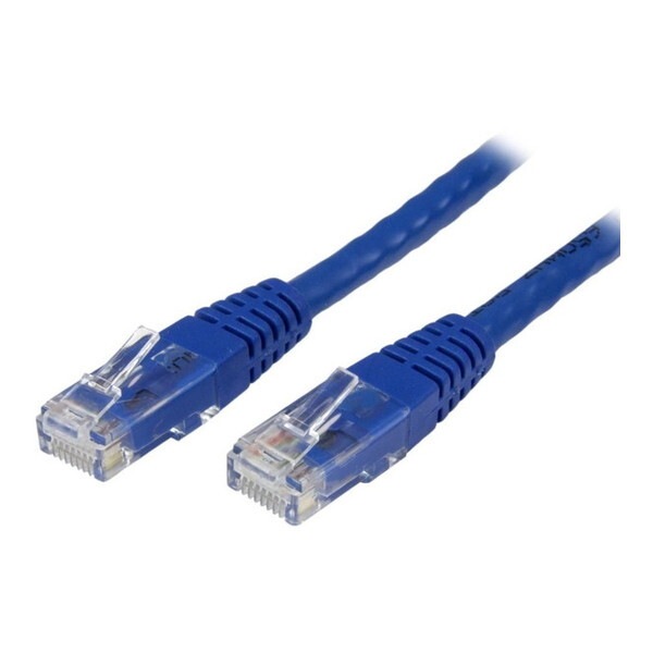 StarTech C6PATCH100BL ブルー [30.4m Cat6対応LANケーブル (カテゴリ6対応イーサネットUTPケーブル モールド処理済みRJ45コネクタ)]