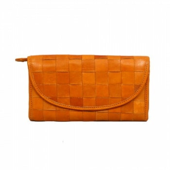 zucchero メッシュ長財布 BR ブラウン 40 48081