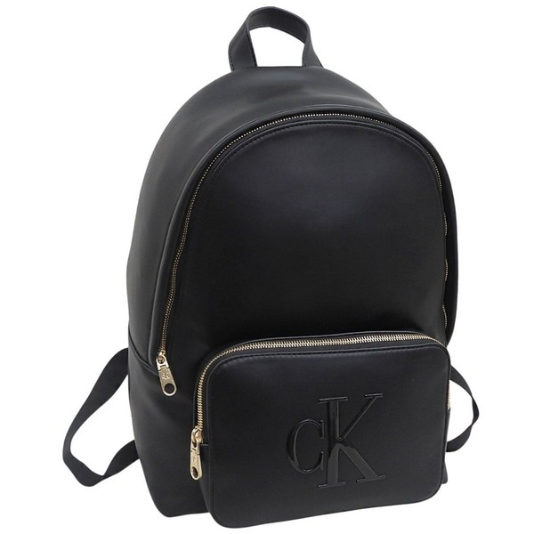 カルバンクライン バッグ レディース リュックサック ブラック SANDI SLIM BACKPACK 40 LV04F3233G-BLACK CALVIN KLEIN A4対応
