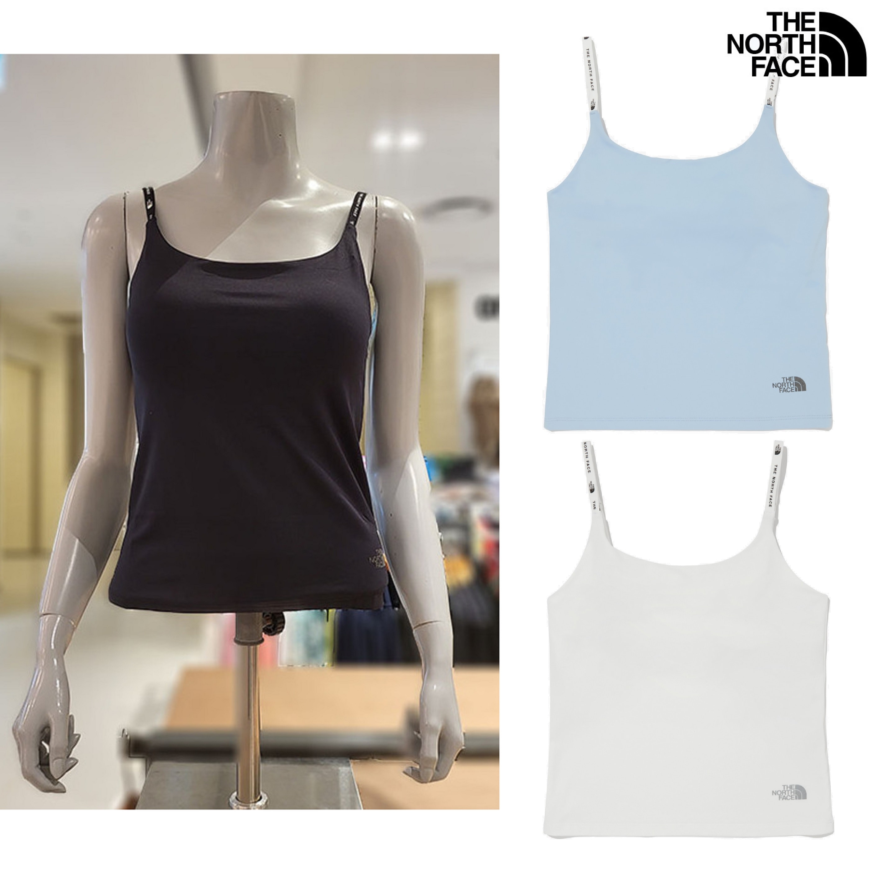WomenS ICE ANY BRA SLEEVELESS 3色 Tシャツ 新商品 韓国ファッション 韓国人気 レイヤード スポーツウェア デイリールック 女性服 夏ファッション