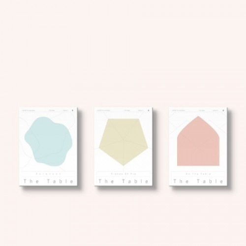 【未開封新品】3種セットCDニューイーストTHE TABLE 7集ミニNU'ESTラブミ一晩（NG001）