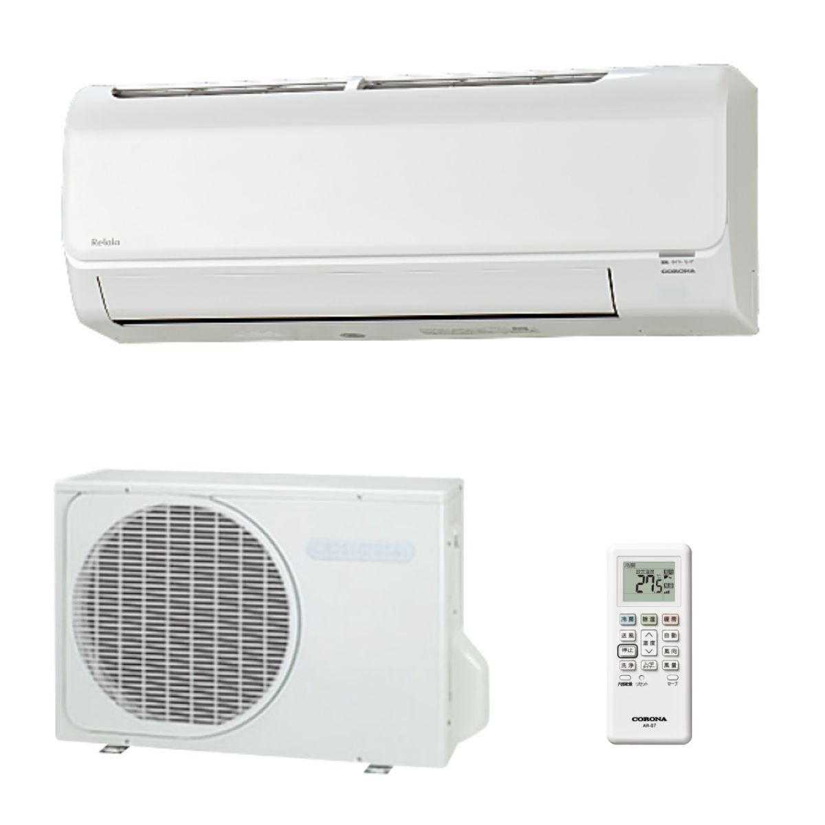CORONA コロナ ReLaLa リララ エアコン CSH-B40CR-W 4.0kW 冷暖房時主に14畳用 Bシリーズ ホワイト 軒先配送のみ