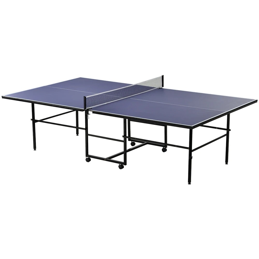 【国内即日発送】卓球台 国際規格サイズ セパレート式 移動キャスター付 専用ネット付 ラケット付 ピンポン球付 折りたたみ 自主練