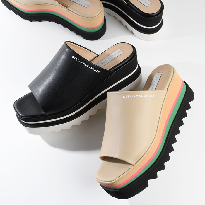 STELLA MCCARTNEY ステラマッカートニー 靴 サンダル スニークエリス プラットフォーム ミュール 810169KP027 レディース 厚底 春夏