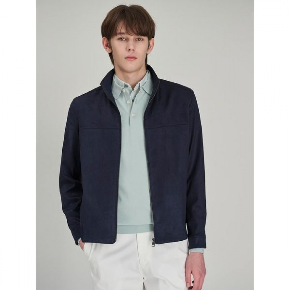 [ロガディス] フェイクスエードブルゾンネイビー (RY5239P02R)