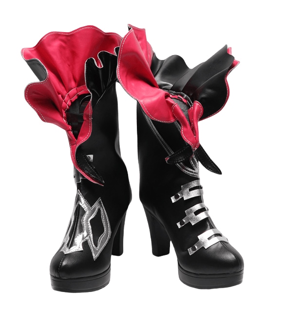 コスプレ靴 セルマ・ヌートリスク 崩壊：スターレイル 変装用 下駄 シューズ 長靴 コスプレ クリスマス ハロウィン