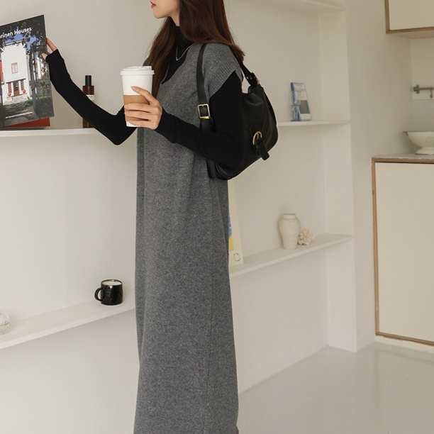 【2025新作入荷】ワンピース ロングワンピース ノースリーブワンピース Vネック ロング丈 かわいい 大人可愛い きれいめ シンプル カジュアル 上品 おしゃれ かっこいい 大人女子 こなれ感 個性