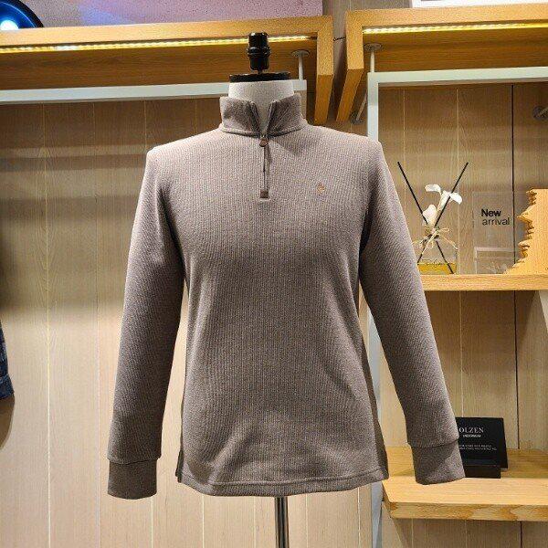 ZOE4TU1303BR_半袖ソリッドカラーTシャツ