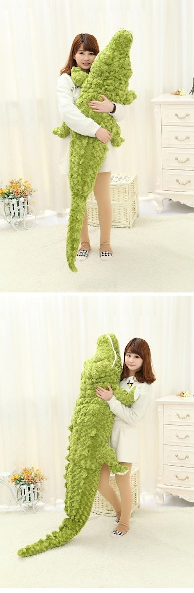 Qoo10 ぬいぐるみ ワニ 鰐 大きい 可愛いわに おもちゃ 知育