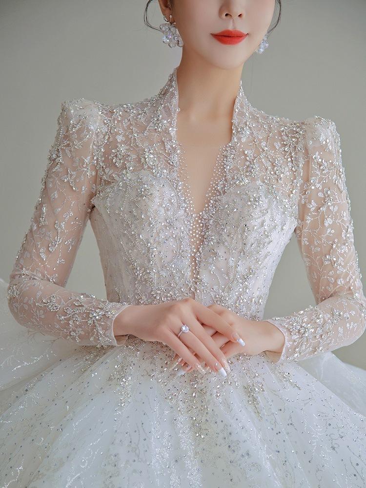 パーティードレス大人気 新商品 高級感 気質 花嫁ロングドレス 成人式 ドレス 演奏会 卒業式 ドレス 結婚式ワンピース ウェディングドレス ロングドレス