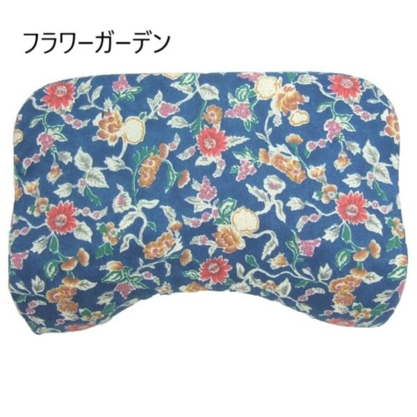 低反発枕 カバー付き（フラワーガーデン） 肩フィット SP-5