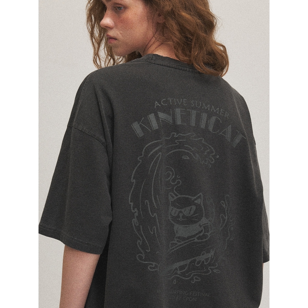 CPGN サーフキャットピグメントショートスリーブ T シャツスモークブラック 6,412円