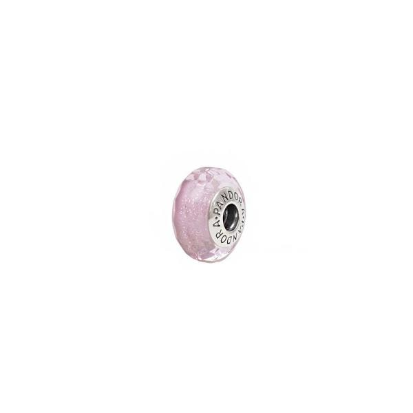 Moments Faceted Pink Murano Glass Charm チャーム 791650 レディース ピンク