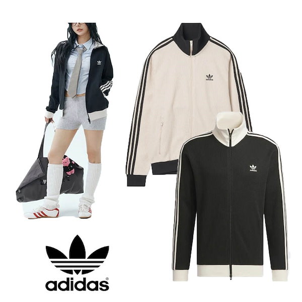 Qoo10] adidas WAFFLE BB TRACK TOP