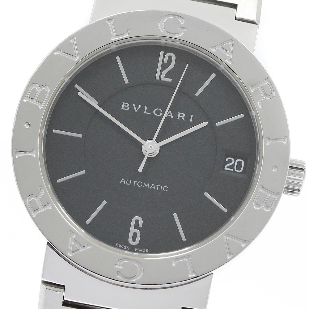 ブルガリ BVLGARI BB33SS ブルガリブルガリ デイト 自動巻き メンズ 保証書付き_949114【中古】