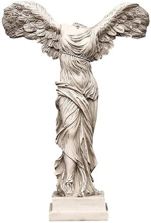 石膏像 Qoo10] サモトラケ ニケ 石膏像 フィギュア 勝