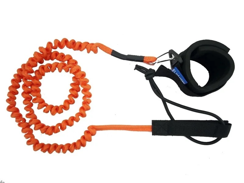 サーフボードキットの12フィートの伸縮性と格納式のリーシュレッグロープ