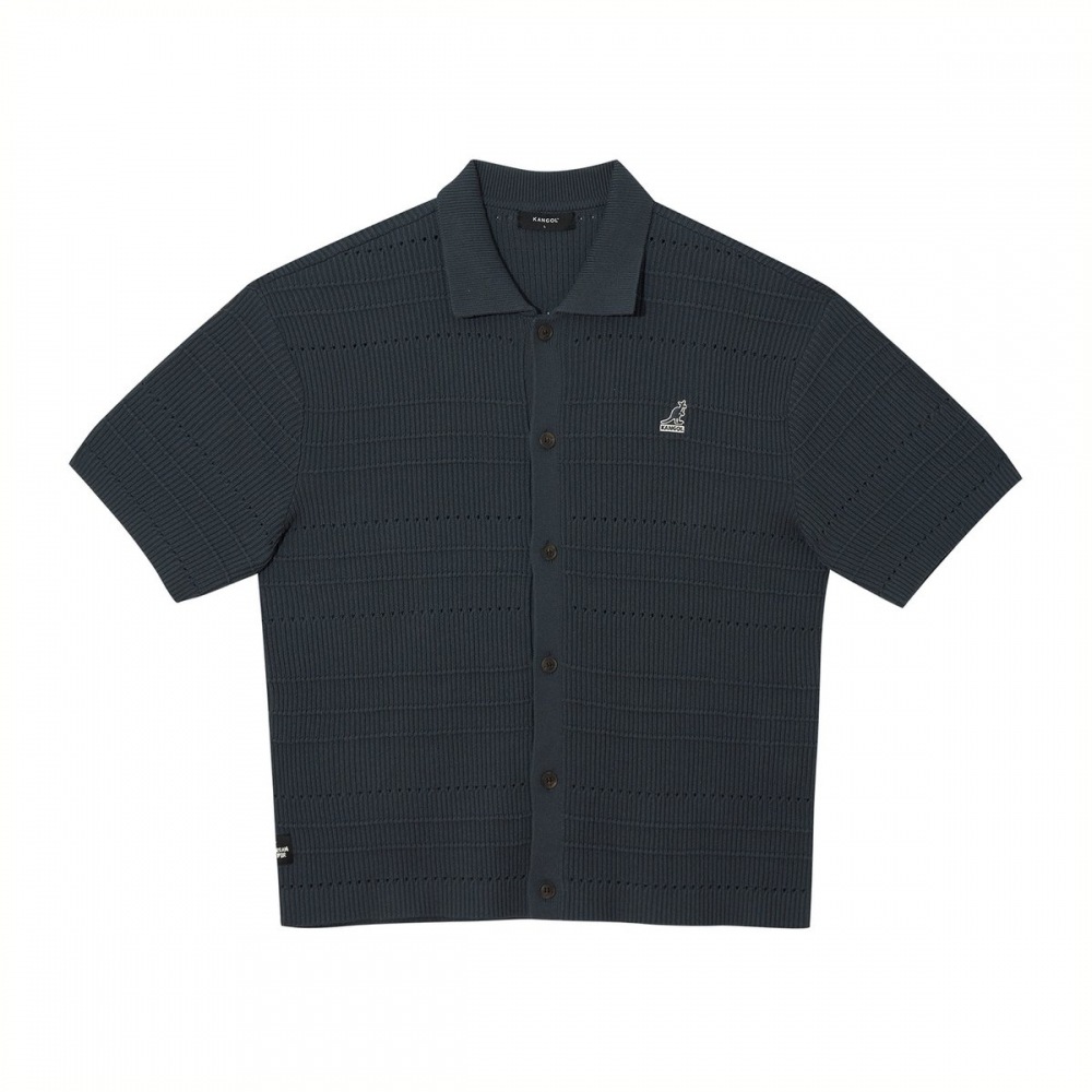 Kangol クロシェ シャツ チャコール 1903