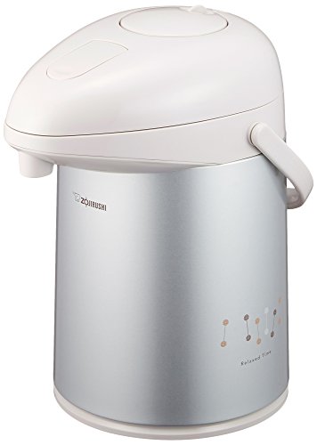色：メタリックグレー サイズ：2.2L 象印マホービン(ZOJIRUSHI) ガラス魔法瓶 エアー