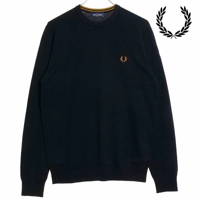 メンズ クラシック クルーネック ジャンパー [K9601-795] CLASSIC CREW NECK JUMPER トップス ニット セーター NAVY 紺 ネイビー系