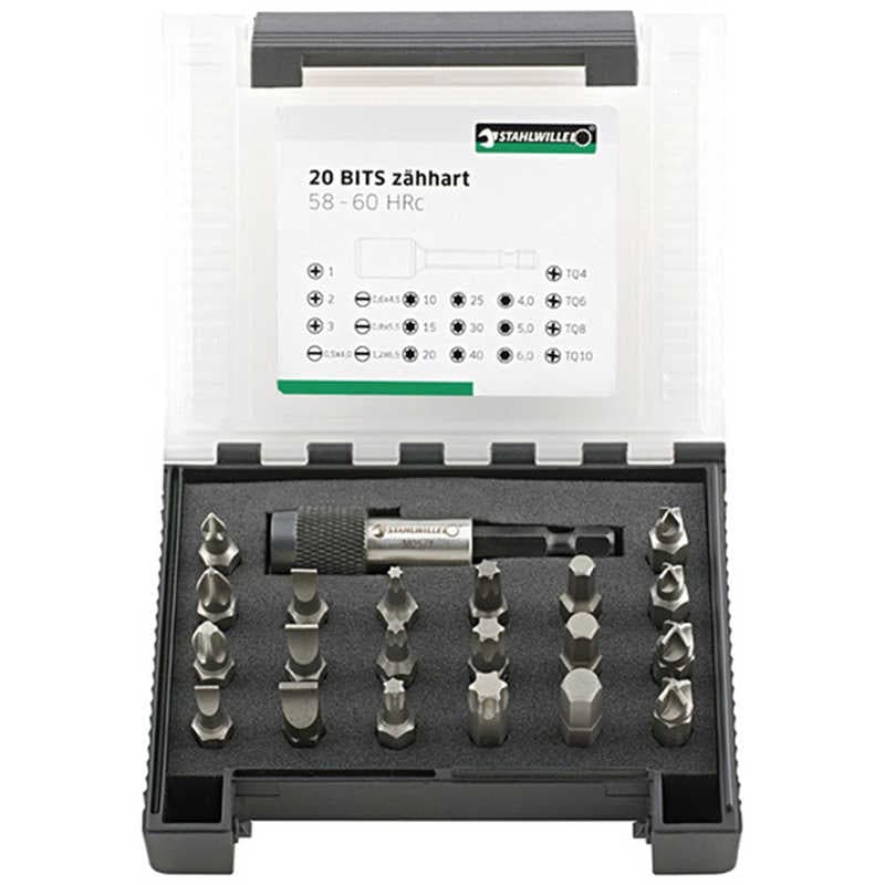 STAHLWILLE　21点組 ビットセット　1204/21-2