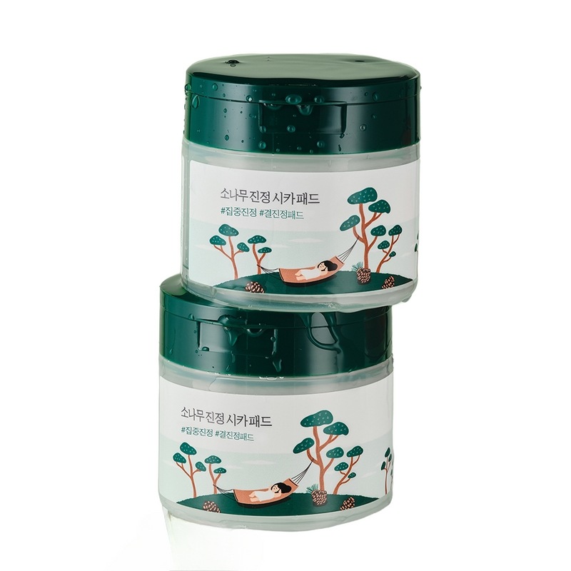 [1個+1個]ラウンドラップパイン落ち着いたシカパッド50枚