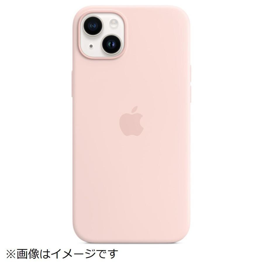 【新品未開封】iPhone 14 Plusシリコーンケース チョークピンク MPT73FE/A