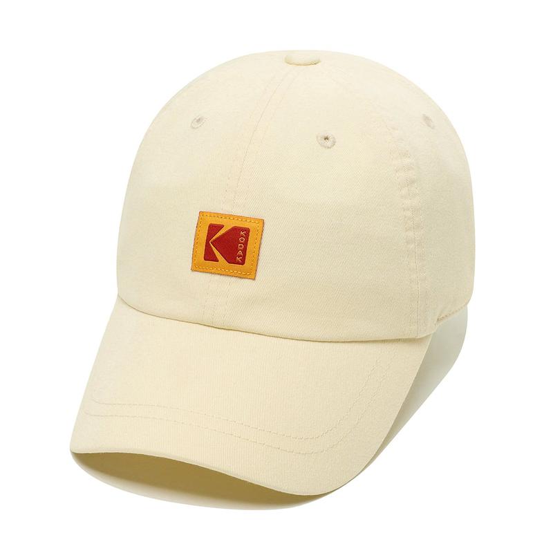 [公式][26SS] リラックスフィット スクエアロゴ ボールキャップ IVORY