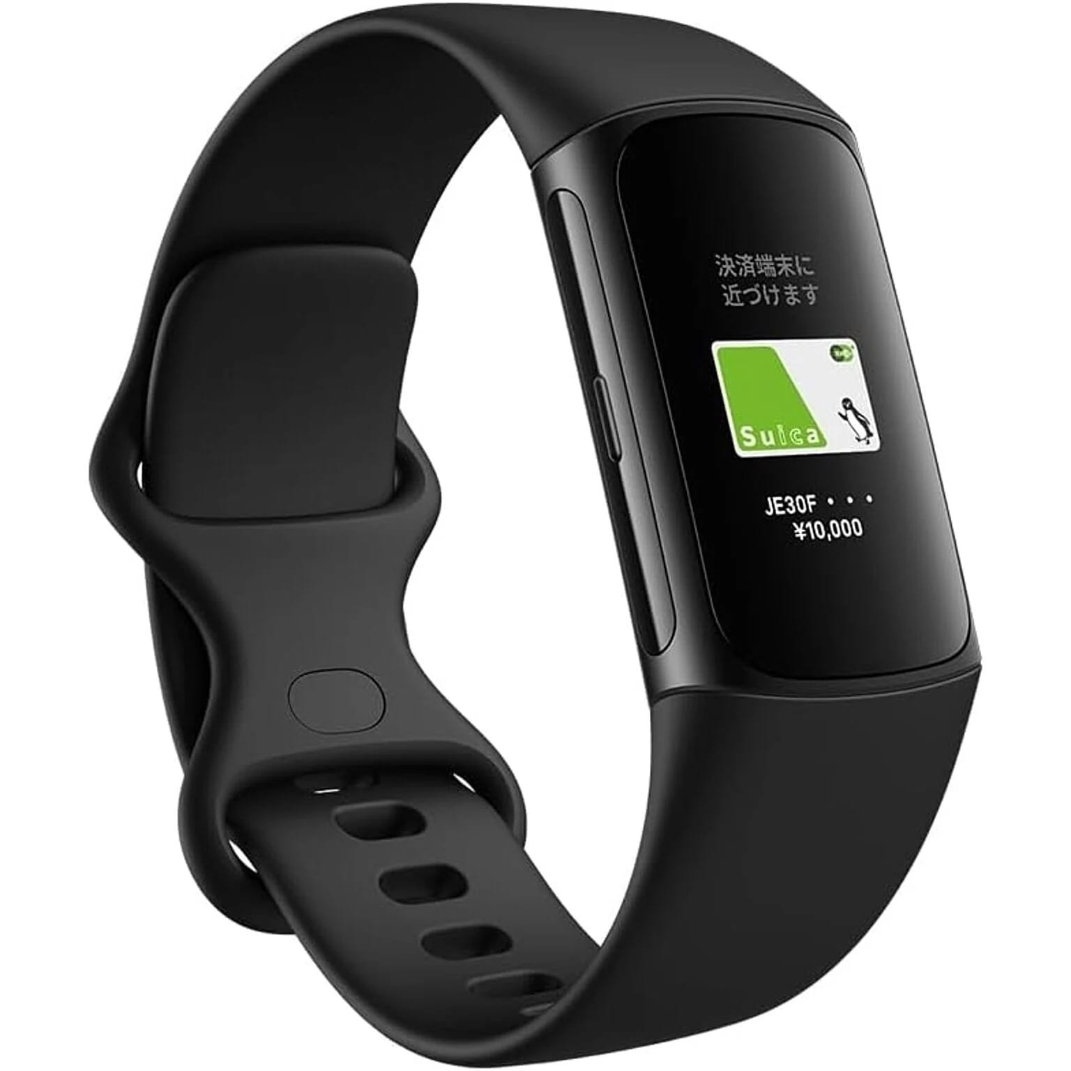 【Suica対応】Fitbit Charge 6 トラッカー Obsidian/Black [最大7日間のバッテリーライフ/GPS搭載/スマートウォッチ]