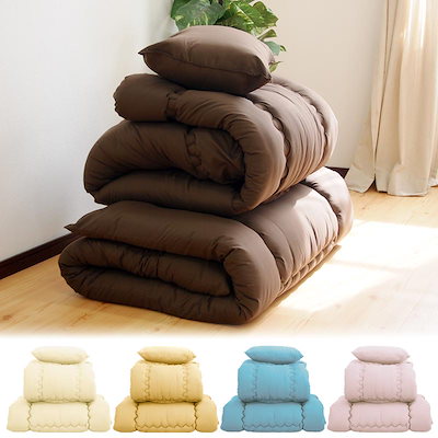 [Qoo10] 日本製 洗える ホコリの出にくい 布団セ : 寝具・ベッド・マットレス