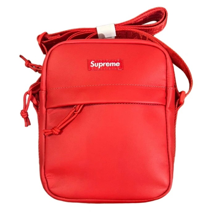2023AW Leather Shoulder Bag Red