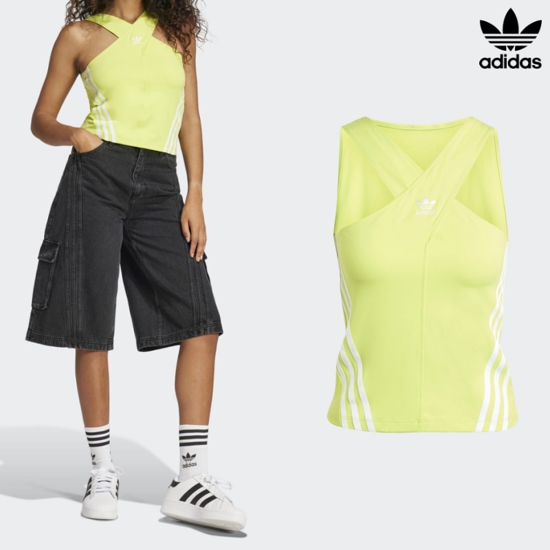 [ADIDAS] アディダス レディース ADILENIUM 2 タンクトップ ライム / TANK TOP LIME