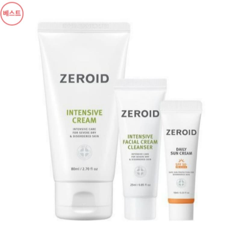 インテンシブクリーム80mlセットクリームクレンザー25mlデイリーサンクリーム10ml