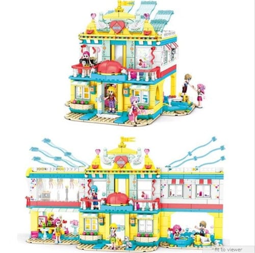 ブロック互換 レゴ 互換品 レゴ 水上プールシリーズ 夏の楽園 女の子Aセット レゴブロック クリスマス プレゼント ギフト 誕生日